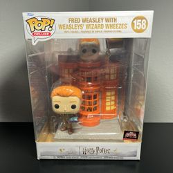 Funko POP! Harry Potter: Wizarding World - Fred Weasley with Weasleys' Wizard Wheezes (Target Exclusive)