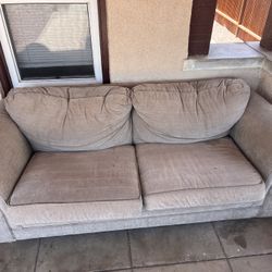 Gray/brown Couch *Open To Offers As Well* 