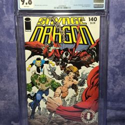 Savage Dragon #140, 2008 CGC 9.8 WP Invincible Cover & App 