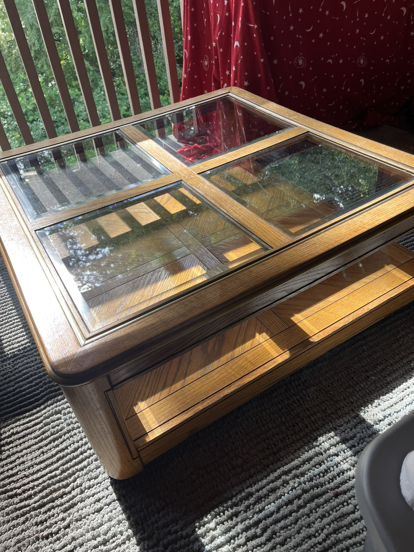 Coffee Table And 2 End Tables