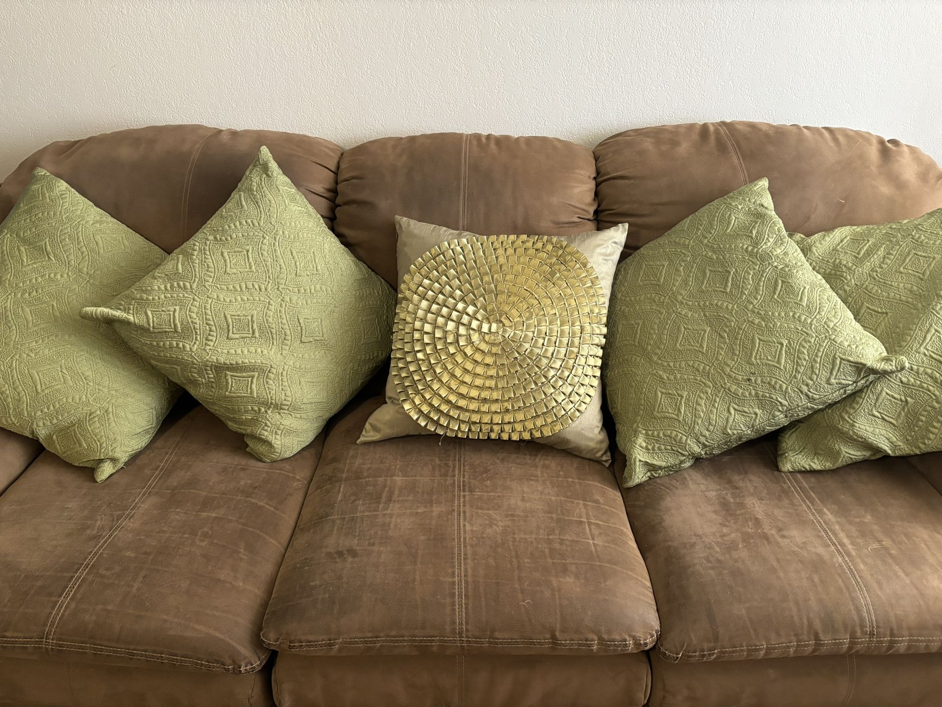 Throw Pillows For Couch, Bedroom - Set Of 5