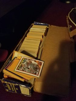 Old baseball cards the dugout