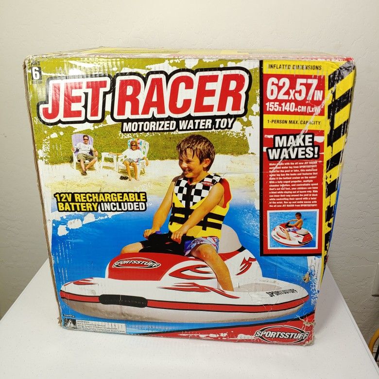 JET RACER Inflatable Water Toy For Kids NEW.