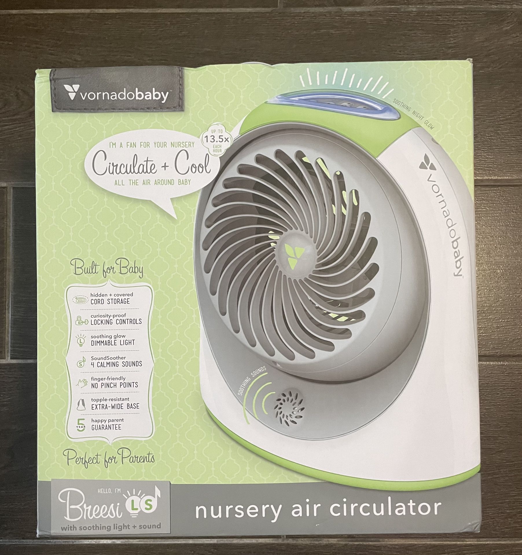 Vornadobaby nursery fan brand new in box 