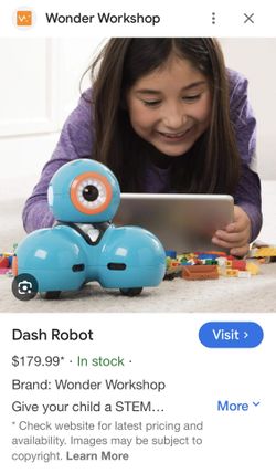 Dash Robot By Wonder Workshop New Never Opened