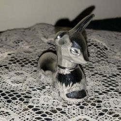 NEW VINTAGE FULL AVON SILVER FAWN SWEET HONESTY COLOGNE PERFUME COLLECTABLE BOTTLE 
