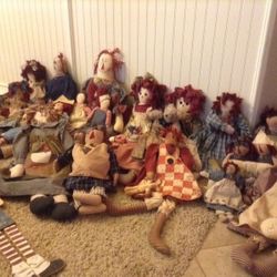 Raggedy Ann & Andy Dolls Collection