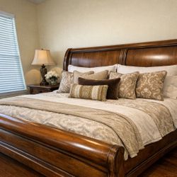 Bernhardt King Bedroom Set – Solid Wood – Priced to Sell This Week