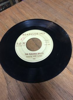 Old 45 RPM Herb Alpert The Tijuana Brass “The Lonely Bull” & “Acapulco”