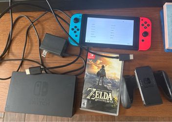 Nintendo Switch w/ accessories