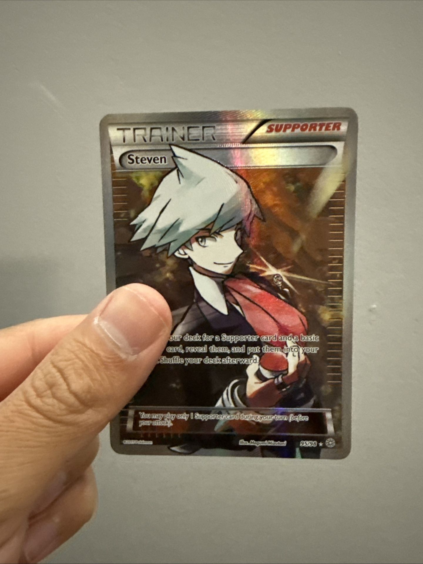 Pokemon (Steven) Card
