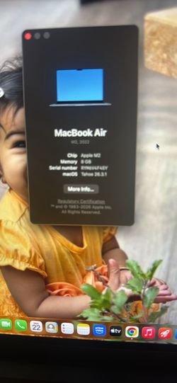 Mac book air for sale!