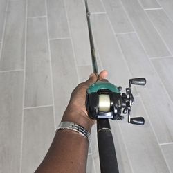 Antique Fishing Rod And Reel