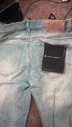 Black Tag purple Jeans
