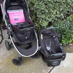 Graco Car seat + Stroller Combo 