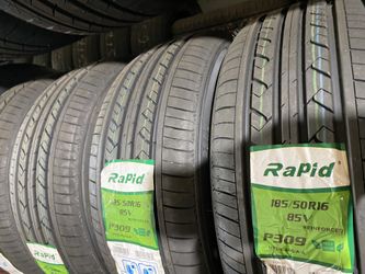 16” 4 new tires 185/50R16