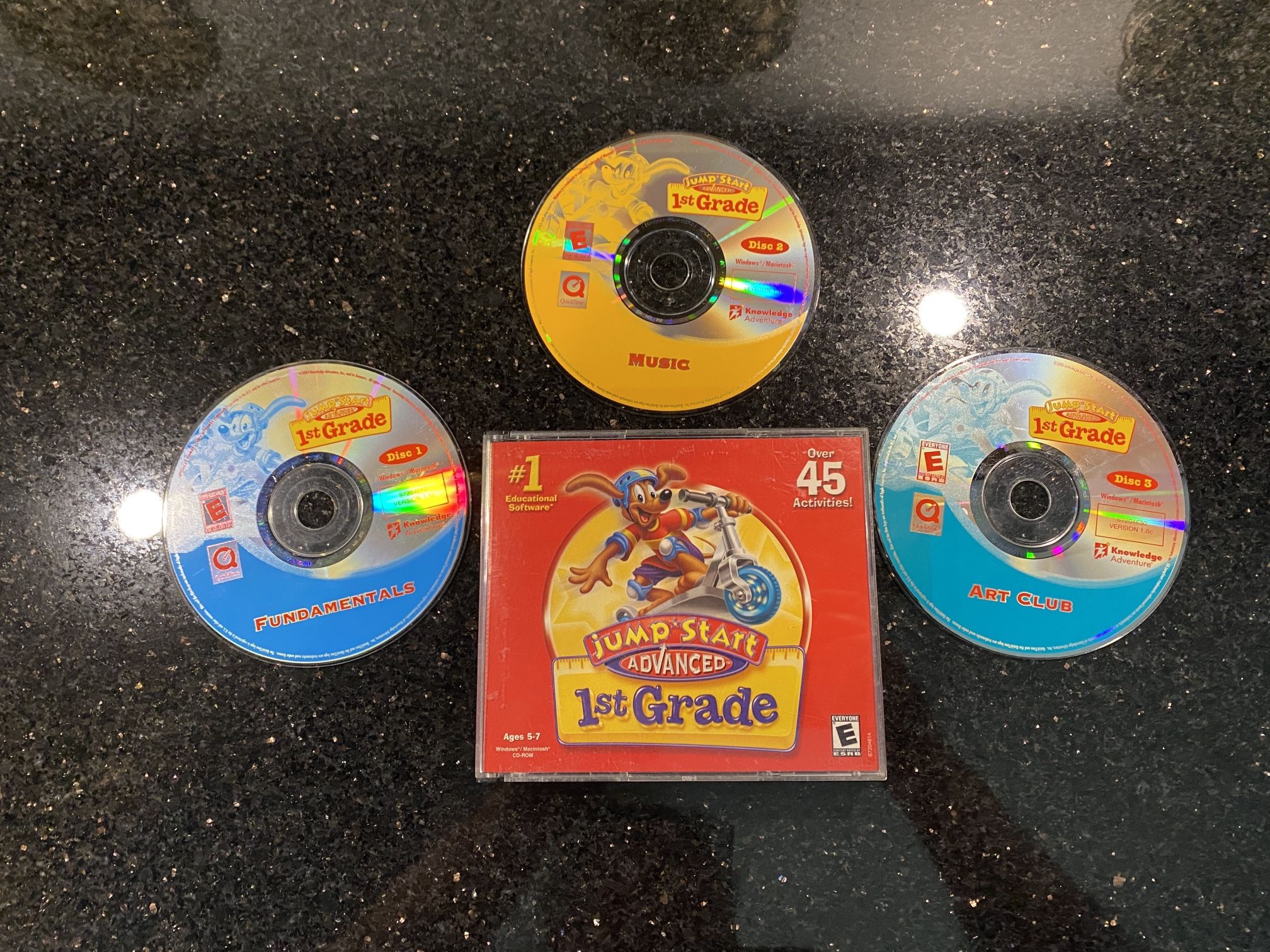 JumpStart Advanced 1st Grade 2003 for Windows & Mac #1 Educational Software