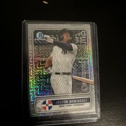 Jasson Domínguez 2020 Bowman Chrome Spinning The Globe 