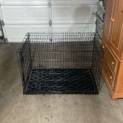 Large Dog Crate With Mat