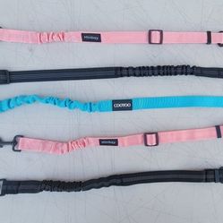 Seatbelt Bungee Tether Easy-Use Dog Car Harness Clip - Adjustable Ride Strap