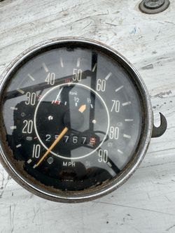 VW speedometer