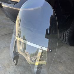 Motorcycle Harley Windshield  Road King 