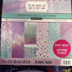 Scrapbook Paer Pad 12x12 