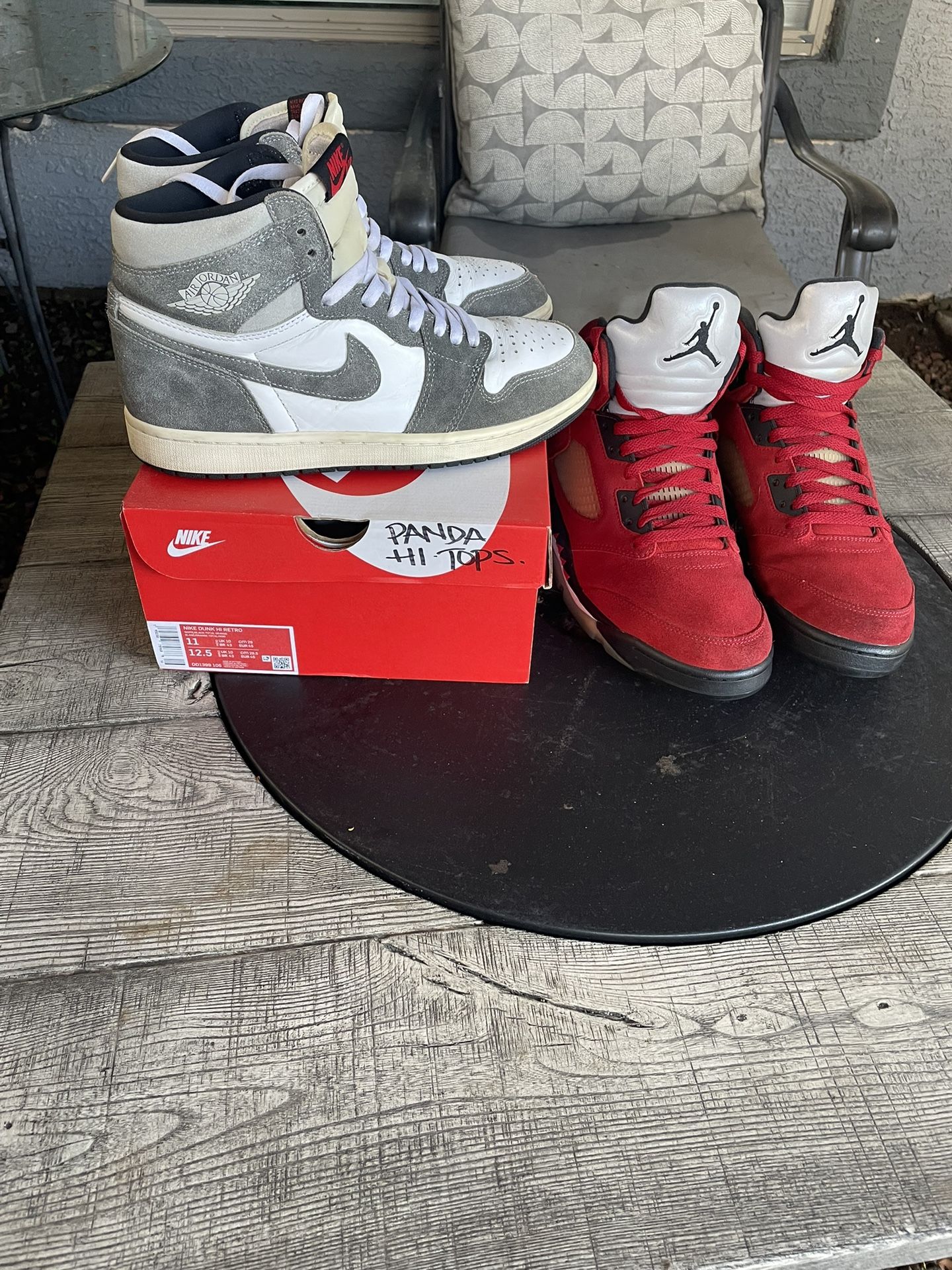 Jordan 1 High Tops And Jordan 5s Only 92$