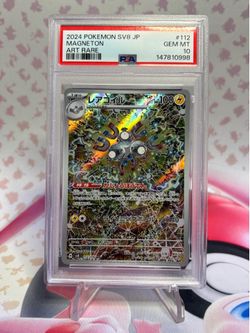 Magneton Pokemon graded PSA 10