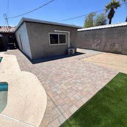 Yard Remodels (Paver Turf Gravel)