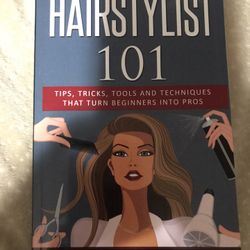Hairstylist Book - $20 (New)