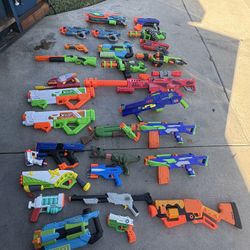 Nerf Gun Lot