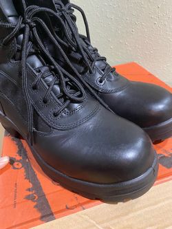 Worx  Red Wing Mens  Steel Toe Safety Work Tactical Boots Size 12
