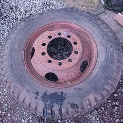 Tractor Trailer Steel Rim Or Fire Pit 25"