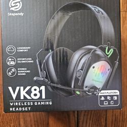 VK81 2.4GHz Wireless Gaming Headset 