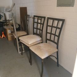 Dining/kitchen Metal Chairs 