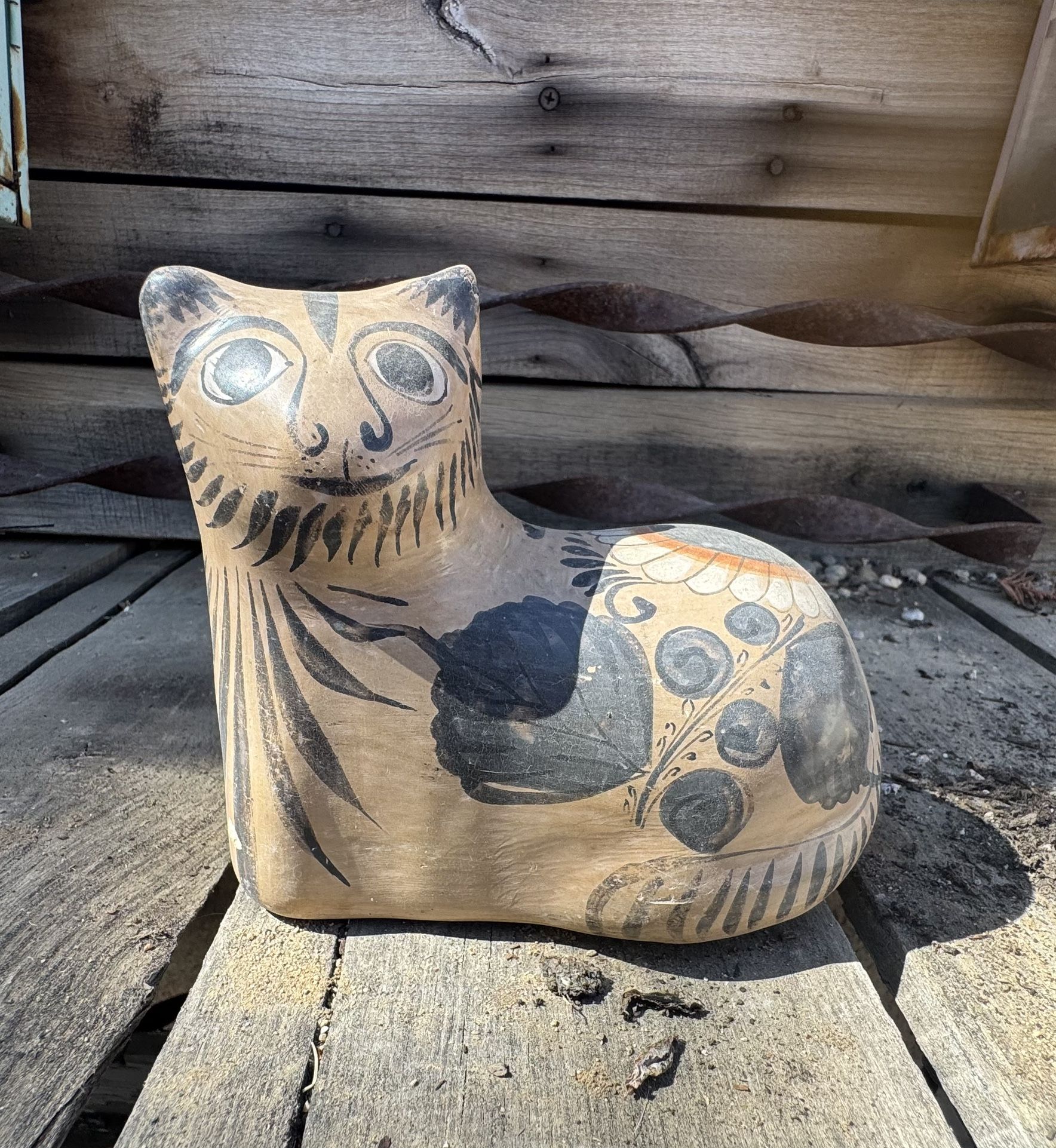 Talavera Cat Figurine