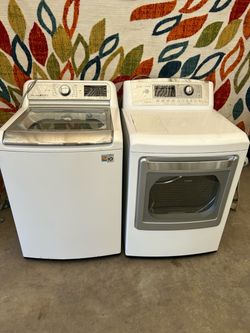LG washer and dryer gas