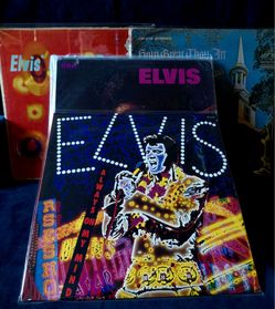 Elvis records.
