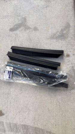 foxbody mustang convertible inner and outer trim quarter windows