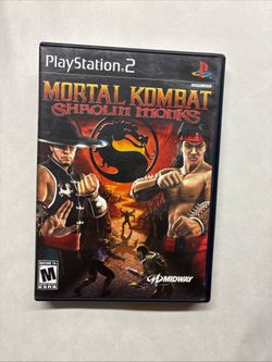 PS2 Mortal Kombat Shaolin Monks PlayStation 2