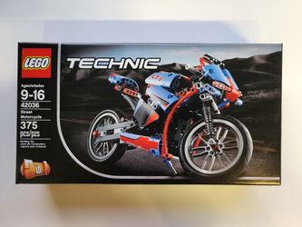 Lego 42036 TECHNIC  Street Motorcycle - New Sealed Set, Retired