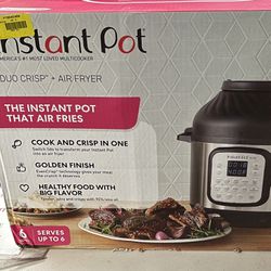 Instant Pot Duo Crisp & Air Fryer