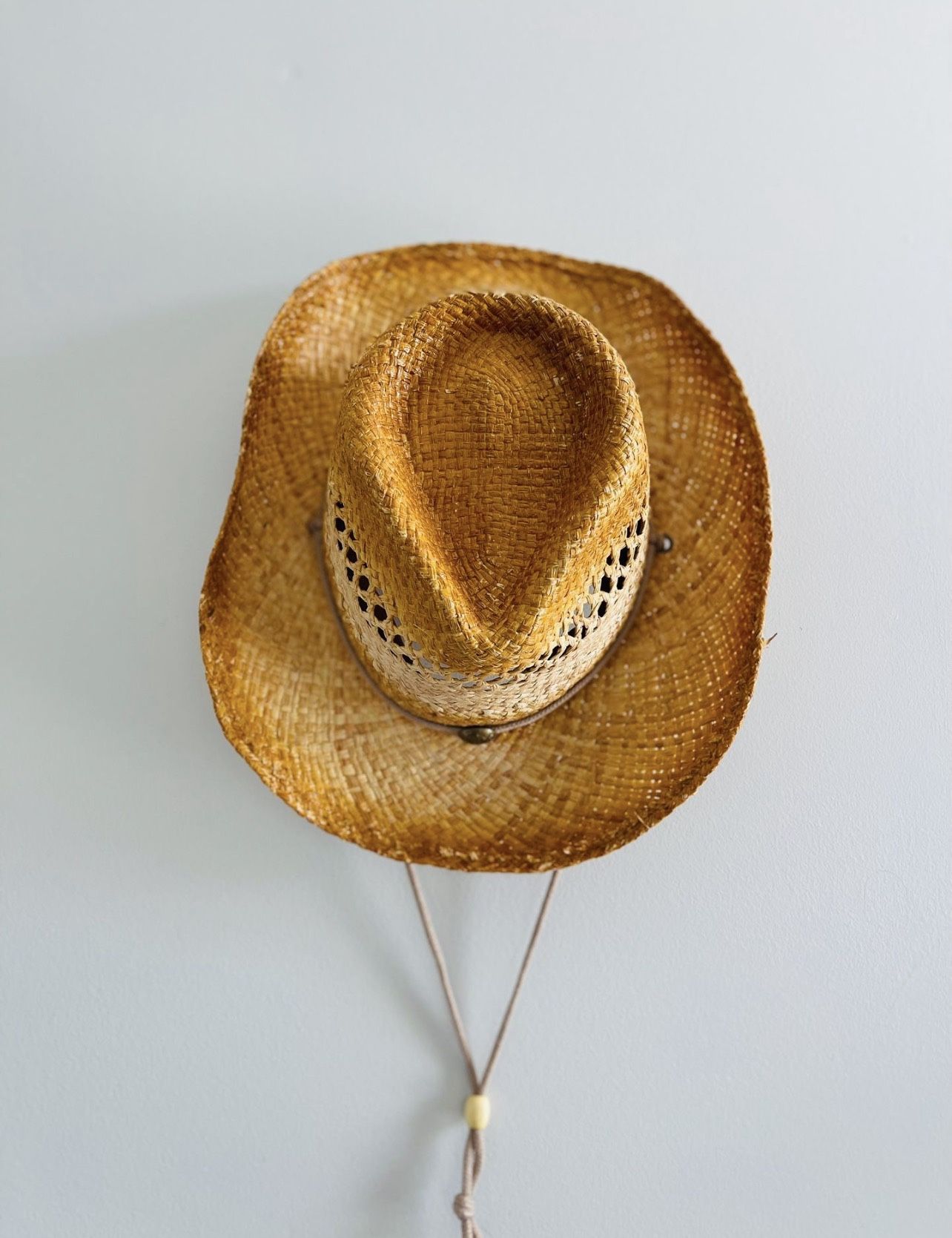 Straw Western Pinch Cowboy Hat