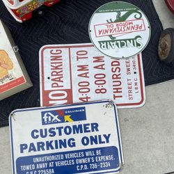 Road Signs Vintage