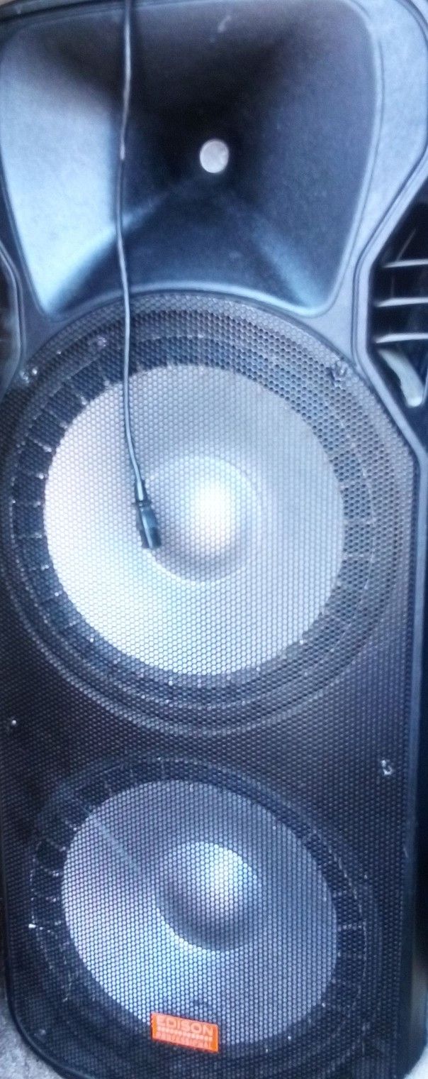 Bluetooth Speaker D.J Color Led 2 15 In