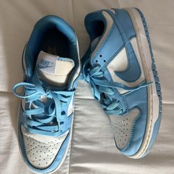 blue dunks