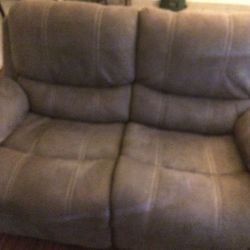 Foster Loveseat Dual Recliner