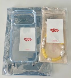 OSSA Roped Pearl Wristlet+ case