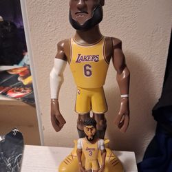 LeBron And Anthony Davis Upperdeck Company Funko 2021